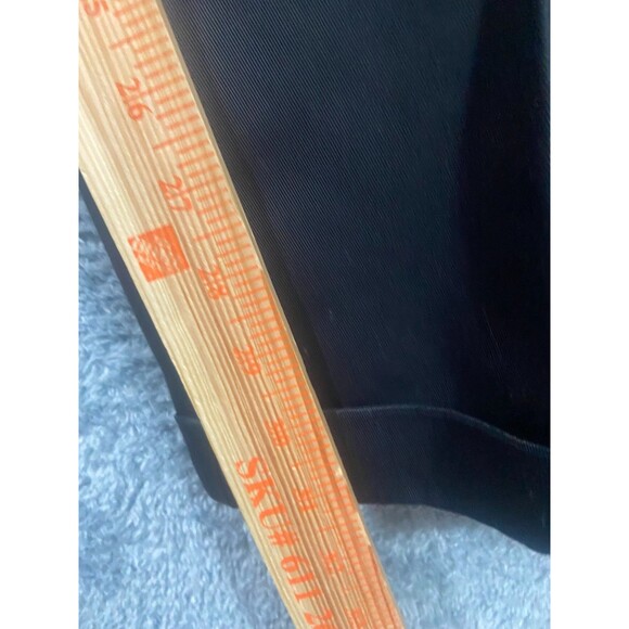 Dockers Premium Pants Mens 38x32 Black Relaxed Fit Pleated Chino Cuffed - Picture 6 of 8